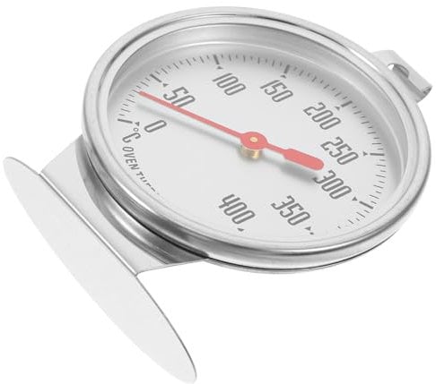 Homoyoyo Ofenthermometer Bratofen Thermostat-thermometer Drehofen Wasserleitung Klimaanlage Messthermometer -ablassschraube Ersatz-ablassschraube Bratthermometer Silver Rostfreier Stahl