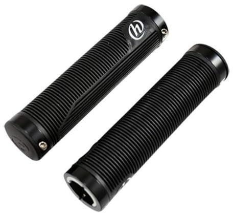 HERRMANS Unisex – Erwachsene Rib Lock Fahrradlenker, schwarz, 1size