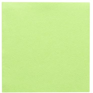 Sovie HORECA Linclass® Airlaid Tischdecke 80x80 cm, Mitteldecke stoffähnlich, praktisches Einmal-Tischtuch, edle Tischdeko, 20 Stück, Apfel-Grün