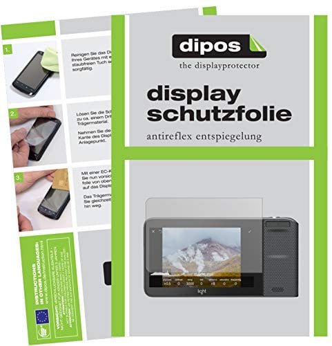 dipos I 6x Screen Protector matte compatible with Light L16 Kompaktkamera Protection Films