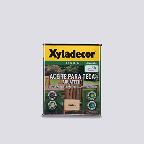 Xyladecor Aceite para Teca Aquatech Incoloro 5 L