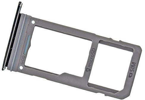 Samsung Galaxy S8 (SM-G950F) Tiroir Carte SIM et Support Micro-SD Original, Noir