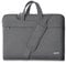 Voova Laptoptasche,15 15,6 16 Zoll, Wasserdicht Stoßfest, Notebook Schultertasche, mit Schultergurt und Versteckbarer Griff，Kompatibel mit Macbook Dell Acer ASUS Samsung Hp Lenovo, Grau