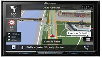 Pioneer AVIC-Z830DAB Mediacenter, Navi, Wi-Fi, 7-Zoll-Touchscreen, Smartphone-Anbindung, Bluetooth, Apple CarPlay, Android Auto, Freisprecheinrichtung, 2 USB, DAB/DAB+, Grafikequalizer