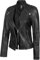 Decrum Damen-Lederjacke – lässige, stilvolle Echt-Lammfell-Lederjacken für Damen, Monica - Schwarze Lederjacke für Damen, L