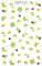 bsb Sticker - Aufkleber Turnowsky - kleine Kleeblätter mit Marienkäfern - selbstklebend - Bogen in 7,8 x 12,5 cm - zum Verzieren und Dekorieren