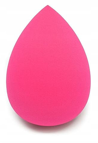 Make Up Schwamm 1 Stück Rosa Beauty Schwamm Schminkschwamm Extra Weicher Make-Up Sponge Für Grundierungen, Creme Und Puder