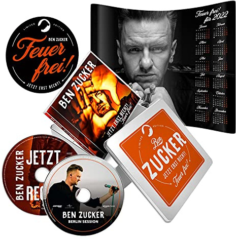 Ben Zucker Jetzt erst recht! Feuer frei! Neues Album 2021 Limitierte Zuckerdosen Edition 2CD Version