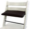 BAMBINIWELT Sitzauflage Ersatzkissen Bezug Sitzkissen Kissen-Set Sitzverkleinerer kompatibel mit STOKKE Tripp Trapp für Hochstuhl-Kinderstuhl 1-teilig (1-teilig meliert Dunkelbraun)