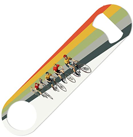 Sports Themed Bottle Opener from Mustard and Gray (Cycling)