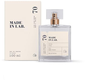 MADE IN LAB Nr.70 Parfum Damen, Elegante Eau de Parfüm für Frauen, feminin, intensiv, langanhaltender Duft | Duftnoten: Fruchtig | 100 ml