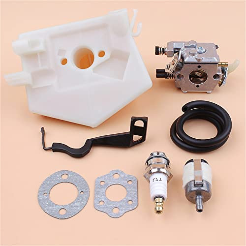 Gubeter Kit de Filtro de Aire de Palanca de Varilla de estrangulación de carburador, Motosierra para Husqvarna 50, 51, 55, 55 Rancher, para Walbro WT 170 1, 503281504