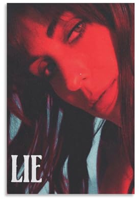 Sasha Sloan Poster, Album, Poster, Leinwand, Wandkunst, dekoratives Wohnkultur, Gemälde für Wohnzimmer, Schlafzimmer, 40 x 60 cm, ungerahmt, Stil 3