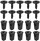Ensemble de clips de fixation pour voiture, 20 Pièces Vis Tôle Pour Garde, Vis Ailes Sous Le Capot Du Moteur, Agrafes Carrosserie pour Pare-Chocs Porte de Voiture Fender Push Kit de Remplacement