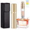 Parfümzerstäuber Nachfüllbar, 5ml Parfüm Abfüller, Parfum Flakon Leer Reise Parfümzerstäuber, Parfum Zerstäuber für Unterwegs, Mini Zerstäuber Parfüm Parfümflaschen Leer für Reise(Champagner Gold)