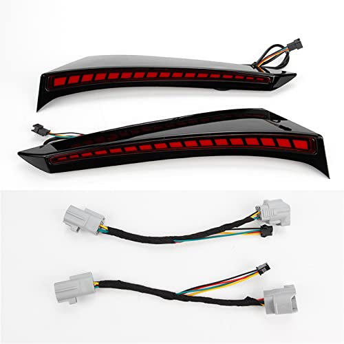 Feu Freinage Arrière 2 Pièces LED Feux Arrière Pour Toyota Pour Sienna 2021 2022 Voiture Conduite Clignotant Frein Côté Marqueur Lumière LED Colonne Lampes 12V Voiture Feu Arrière