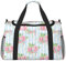 Borsa sportiva da donna con stampa di rose da giardino, borsa da palestra con scomparto, borsone da uomo, borsone da donna, borsa da viaggio per il fine settimana, Nero , Taglia unica