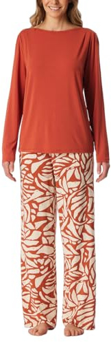 Schiesser Damen Schlafanzug lang Modal Jersey - Selected Premium