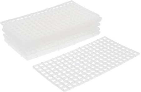 KEALLANS 10 Pcs Aquarium Fish Tank Isolation Plate Divider Filter Patition Board Net Plastic Separation Divider Board