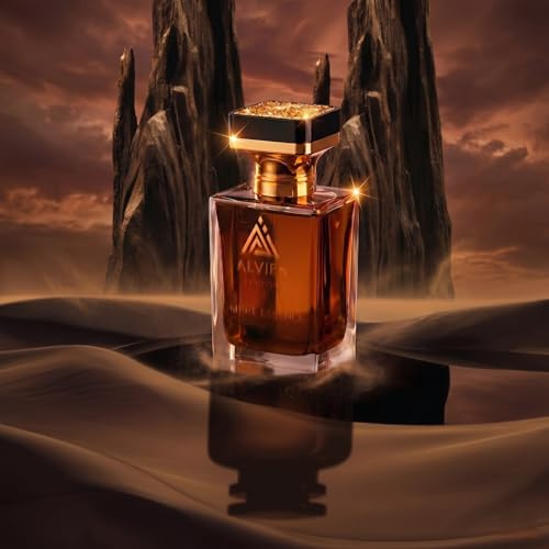 Alvies Ombre Essence Extrait de Parfum nomade (60ml) – Luxury Oud, Midnight Raspberry & Smoky Incense Unisex Perfume – Ultra Intense 35% Premium Oil Blend, Long Lasting Deep Wood Fragrance