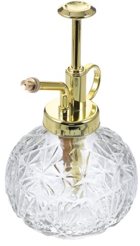 GETAJGHSD Handbetriebene Glas Sprühflasche für Pflanzen Vintage Gießkanne für Gartenbewässerung und Reinigungsarbeiten Ergonomischer Blumensprüher für Zimmerpflanzen