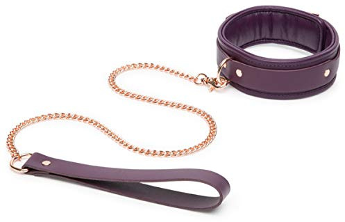 Fifty Shades Freed Cherished Collection Leather Collar and Lead, Multicolour