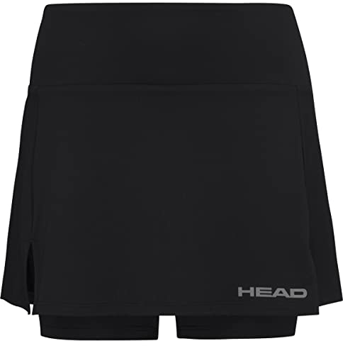 HEAD Damen Club Basic W Skirts, Schwarz, XL EU