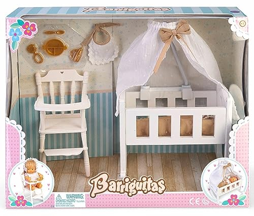 Barriguitas - Set de Lettino, Seggiolone e Accessori, 700015557