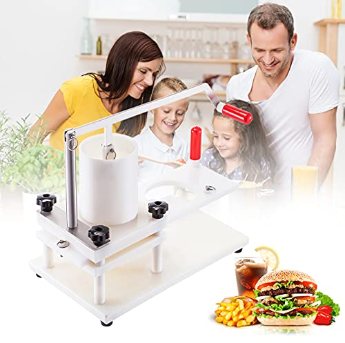 ZhiLianZhao Kommerzieller Hamburger-Patty-Maker, Burgerpresse Werkzeug, mit Einfach Bedienen Und Reinigen, für Burger-Restaurants, Restaurants, Fastfood-Restaurants