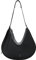 Liebeskind Berlin Damen Naomi Heavy Pebble Hobo L, Schwarz, Large (HxBxT 41.3cm x 51.7cm 0.5cm) EU