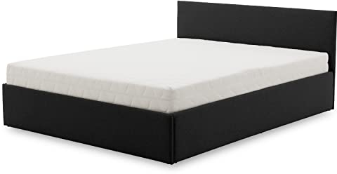 Polsterbett Leon 160x200 - Farben zur Auswahl - Wählen Sie eine Bonell- oder Taschenmatratze - modernen Stil - Schlafkomfort - Doppelbett (LUX 23 BONELLMATRATZE)