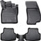 ELMASLINE 3D Gummimatten Set für Ford Grand C-MAX (2010-2019) | Extra hoher 5cm Rand | Zubehör Fußmatten