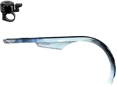 Horn Kettenschutz Fahrradkettenschutz Catena A08 48 Zähne Silber inkl. Fahrradklingel