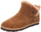 Rohde Damen Hausschuh Stiefelette Schlupfschuh Leder Lammfell Gardena 7076, Größe:38 EU, Farbe:Braun