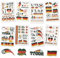 8 Blatt Glitzer Deutschland Flagge Temporäre Tattoos zum Aufkleben EM WM Deko Fußball Accessoires Olympische Party Zubehör Klebetattoos Hautfreundliche Kindertattoos für Kinder Erwachsene