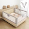 Barrera para Cama, Set de 3 Barrera de Seguridad Niños, Barandilla Cama Niño Legable y Portátil - (2 x 200 cm + 1 x 150 cm) en Paquete