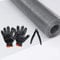 Rodent Mesh, Galvanized Wire Metal Mesh Hardware Cloth Welded Roll for Vegetables Garden, Easy to Cut and Make Straight, Never Rust (6Mx30cm)