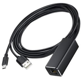 ARTIBETTER Adattatore Ethernet Ultraveloce Per Tv Stick Connettore Per Scheda Di Rete 10/100 Mbps Facile Da Installare