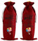 KASESSS 2 Pièces Emballage Bouteille Vin, Sac Bouteille Vin Réutilisable, Sac Cadeau Bouteille avec Cordon de Serrage, Sac a Bouteille pour Vin et Champagne Décorations de Table pour Anniversaire