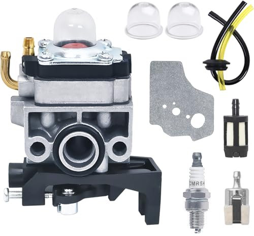 Kit Carburatore per Honda GX25 GX35 UMS425E UMK425E UMK435E HHB25 FG110, JRISBO Ricambi Motore a 4-Tempi Carburatore del Decespugliatore e Soffiatore con Candela Filtro Benzina