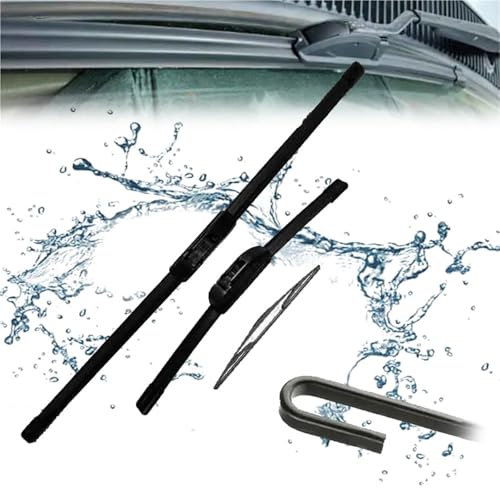WILSEM Wischerblätter-Set Für Vorne Und Hinten Für Dacia Für Sandero 1 MK1 I B90 2007–2012 Für R&enault Für Sandero Für Stepway Windschutzscheiben-Zubehör Scheibenwischer