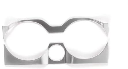 Fit for Audi A3 2021 LHD, Car Cup Holder Cover Frame Trim, Anti-Scratch Console Panel Cup Holder Trim Cover, Car Accessories