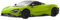 Model Car 1 24 For Mclaren 765LT Alloy Sports Car Diecast Metal Model Sound Light Pull Back Toy Collect Display Ornament Present Mini Vehicles Toy(green)