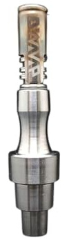 Edelstahl-Wasseradapter 10/14/18 mm – passend für DynaVap VapCap & Omni Vong – vielseitig & langlebig – Gesamtlänge 50 mm