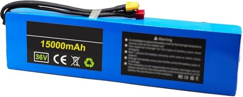 Generico Ebike Batteria 36V 15Ah Batteria Per Bicicletta Elettrica 10S3P Batteria Ricaricabile Per Bici Elettrica Con Caricabatteria E BMS 36V 15Ah,XT60(04