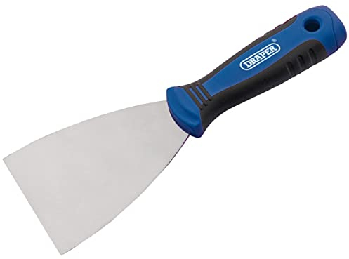 Draper 82662 Soft Grip Filling Knife, 75 mm Blade Width , Blue