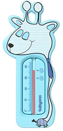 Termómetro de bañera para niños, de la marca Babyono azul azul