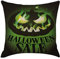 Yowablo Kissenbezug Kissenhülle Wurfkissenbezug HALLOWEEN,Happy autumn Drucken Muster für Büro,Zuhause,Auto,Café,Laden,Bibliothek usw (45cm x 45cm,2M)
