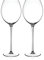 DIAMANTE Tall Red Wine Glasses Pair - 'Elegance' Collection Undecorated Crystal - Set of 2