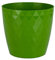 Home Garden Ornaments Green Plant Pots Indoor 30cm Diameter – Round Plant Pot with Glossy Crystal Surface – Decorative Flower Pot – Plastic Flower Pots Outside (Ø30cm, Green Crystal)
